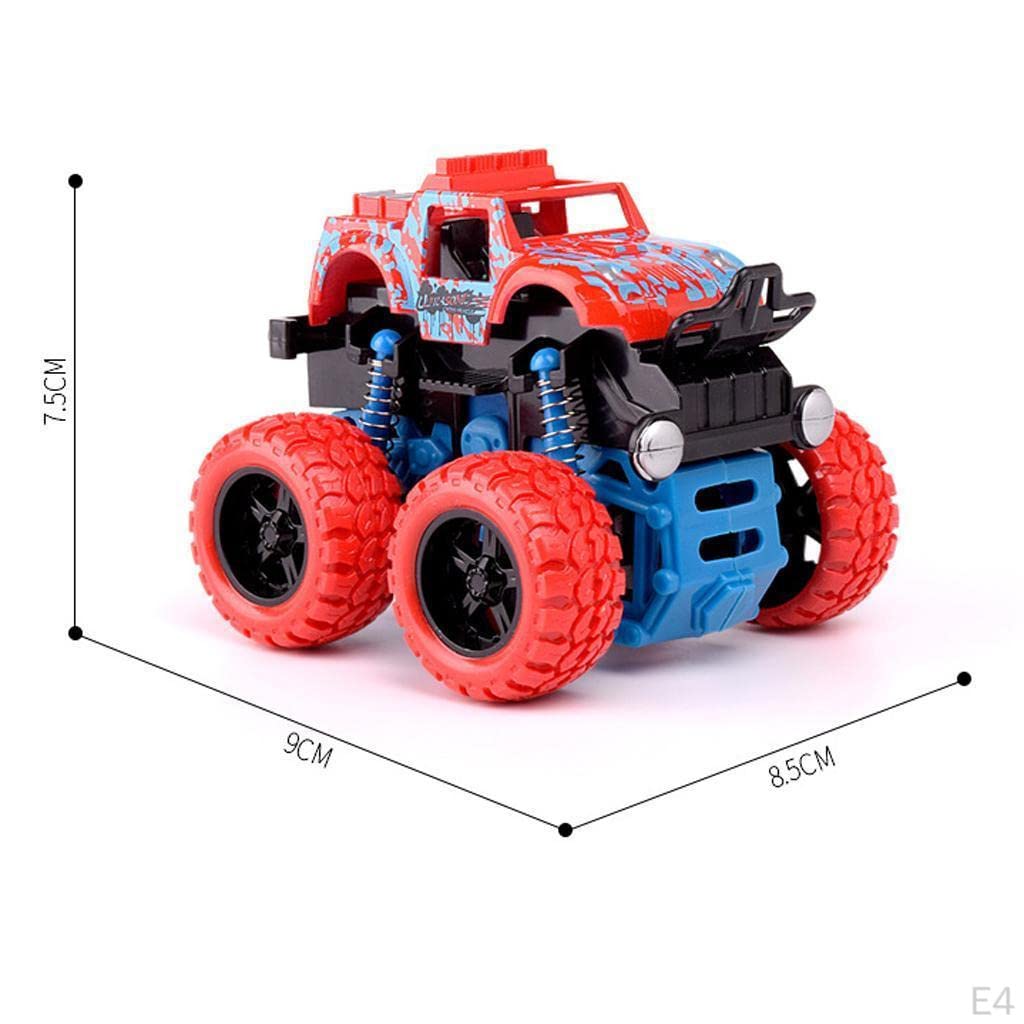 Zenex store Monster truck toys car for kids 4 wheel Friction push to go speed