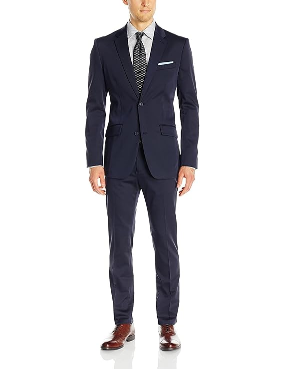 Men 2 Piece Suit Checkered Suit