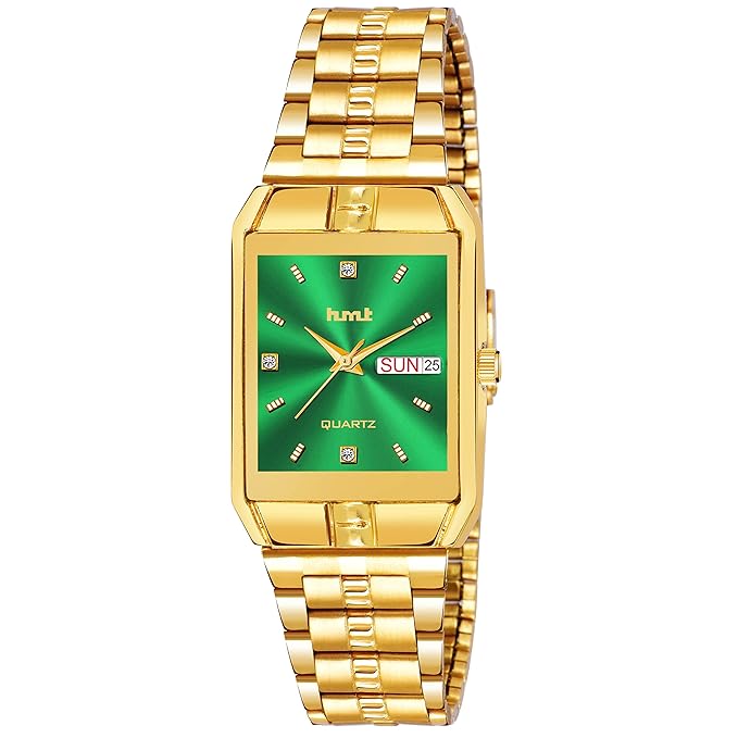 ORIGINAL GOLD PLATED DAY & DATE FUNCTIONING PREMIUM QUALITY Analog Watch - For M