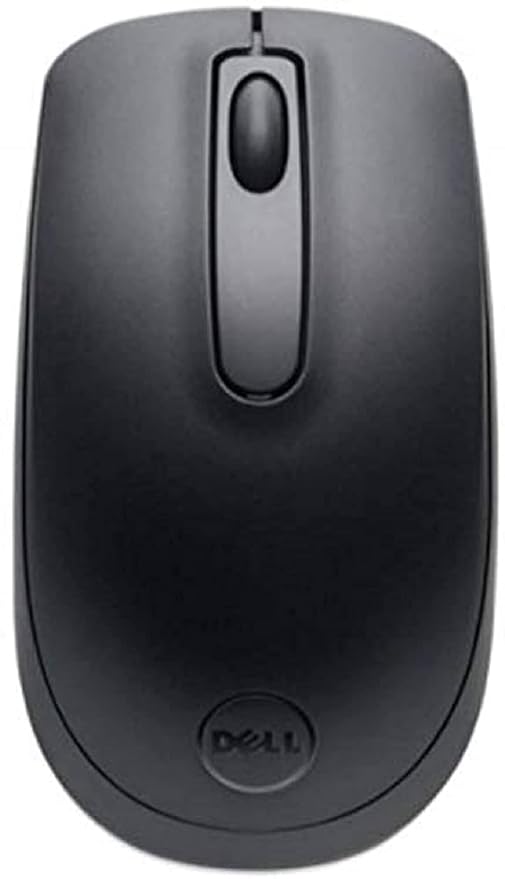 Dell WM118 Wireless Mouse, 2.4 Ghz with USB Nano Receiver, Optical Tracking, 12-