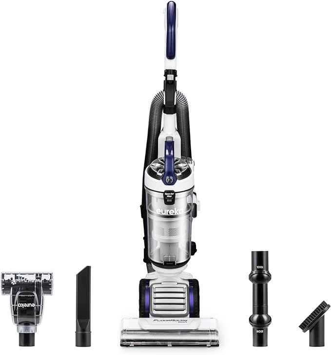 Eureka Floor Rover Bagless Upright Pet Vacuum Cleaner, Suctionseal, Swivel Steer