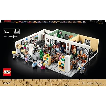 LEGO Ideas The Office 21336 Building Kit for Adults (1,164 Pieces)