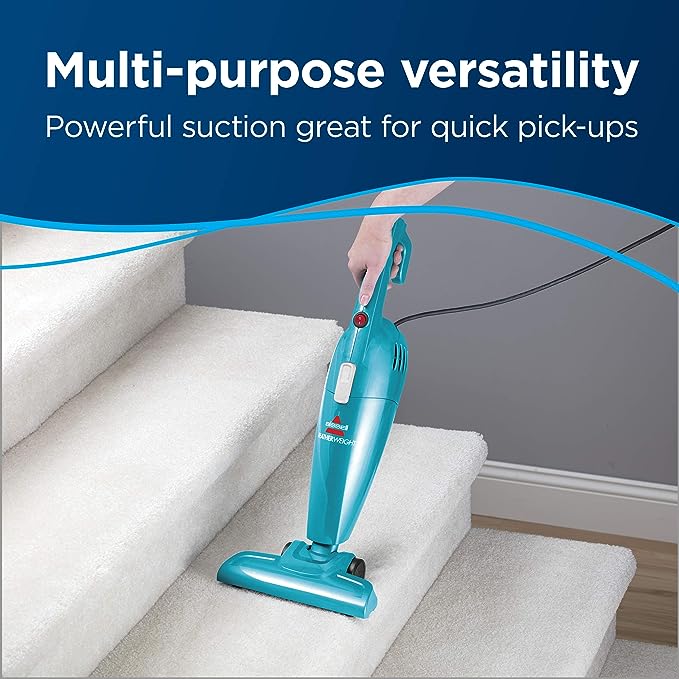 Bissell Featherweight Stick Lightweight Bagless Vacuum With Crevice Tool, 2033, 
