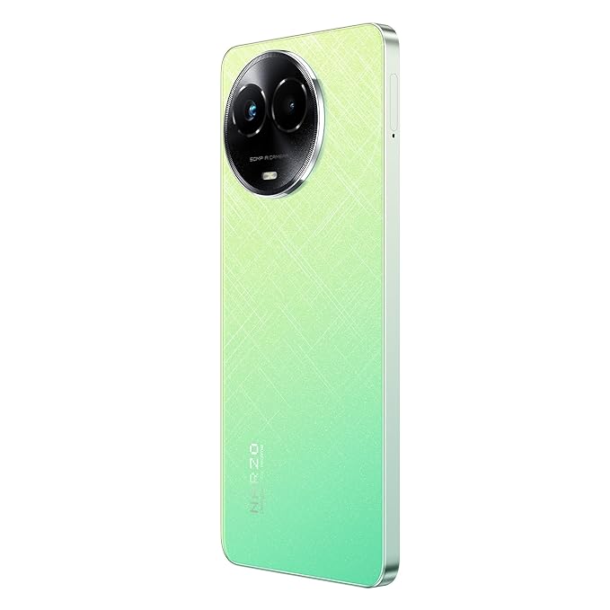 realme narzo 60X 5G（Stellar Green, 4GB, 128GB Storage） Up to 2TB External Memory