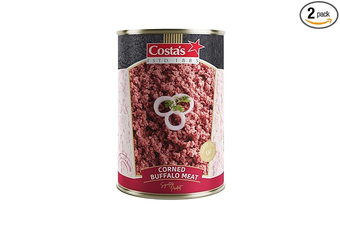 Costa's Corned Buffalo Meat 425g(Pack Of 2) Canned