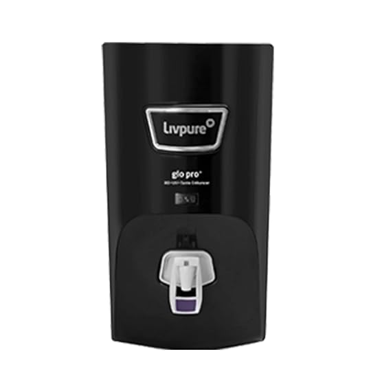 Livpure GLO PRO+ RO+UV+Taste Enhancer, Water Purifier for Home - 7 L Storage, Su