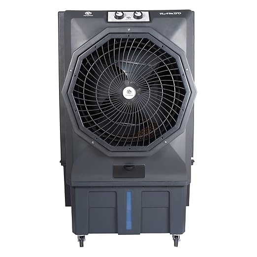 Novamax Rambo 100 L Heavy Duty Desert Air Cooler With High-Density Honeycomb Coo