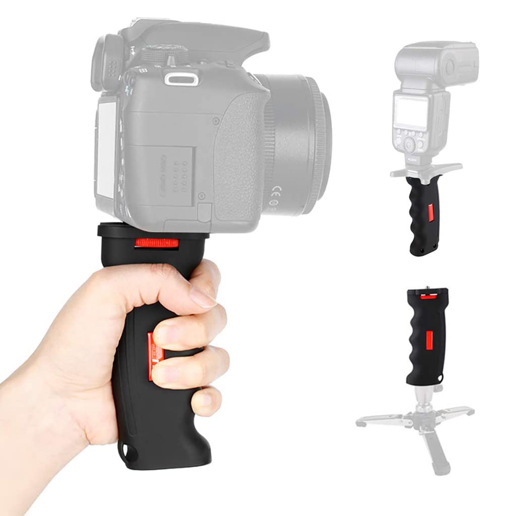 ZORBES® Camera Holder, 1/4" Universal Camera Hand Grip Stabilizer Support Mount 