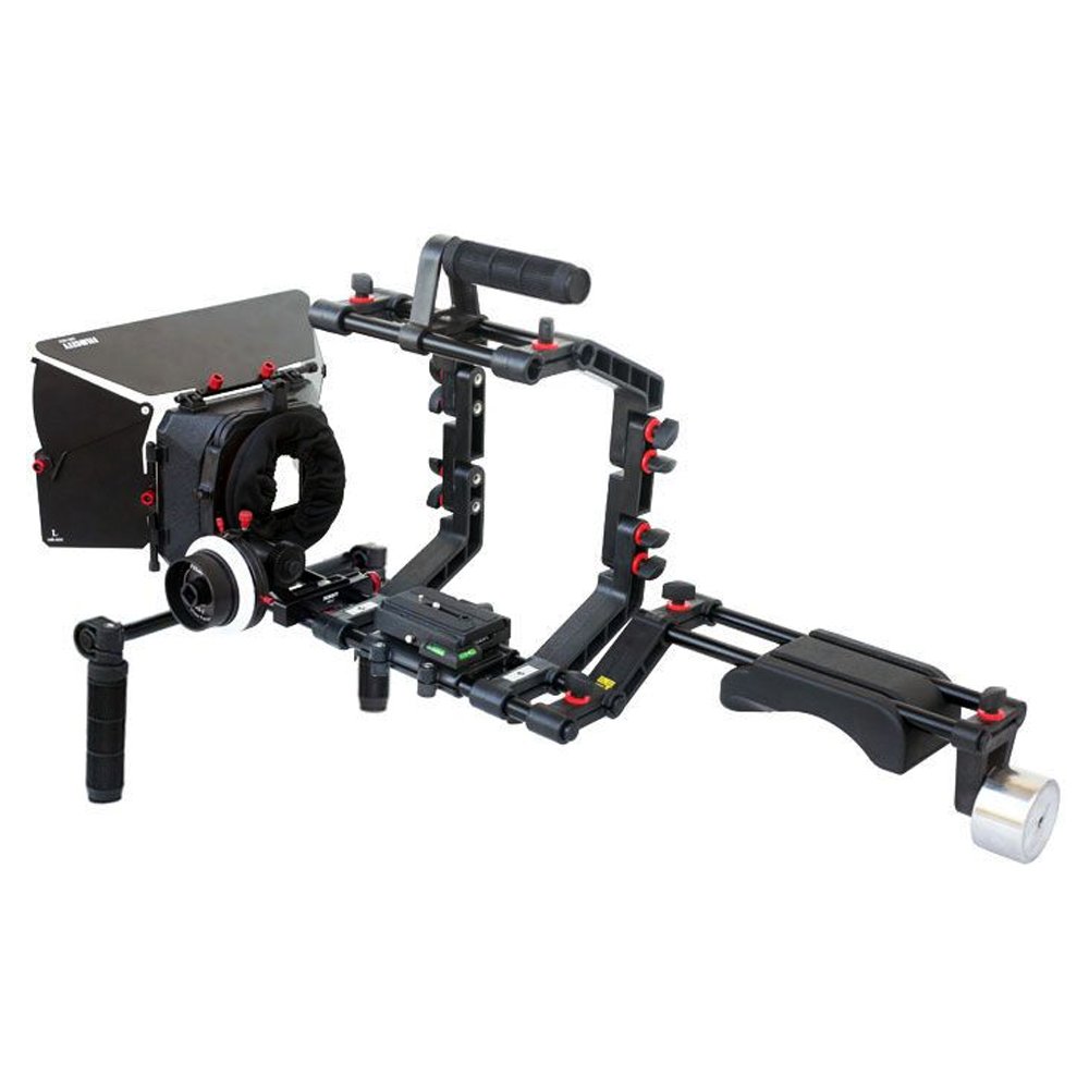 CAMTREE Shoulder Kit FF-03 Camera Cage Holder for DV DSLR HDV Nikon Sony Panason